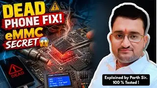 🔥 DEAD Mobile LIVE FIX! eMMC Damage Trace, Replace & Program | Full Repair Class @PJ7Tech 