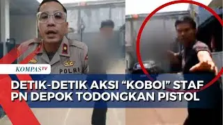 Ngeri! Viral Pegawai PN Depok Todongkan Senpi ke Warga, Ini Kata Polisi