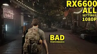 The Day Before | RX 6600 + Ryzen 5 3600 | All Settings 1080P | Performance Test