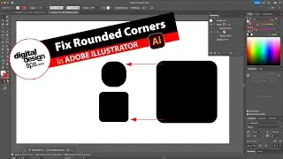 How to Scale Corner Radius in Illustrator (Fix Rounded Corners)