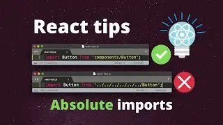 React absolute imports (it's relatively easy.. 😏)