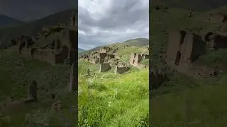 Ещё одно покинутое село высоко в горах 