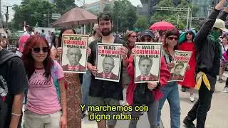 Contramarcha: Con genocidio, no hay orgullo