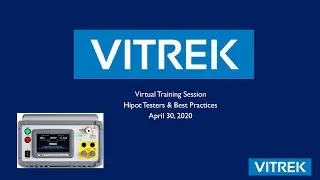 Vitrek Metrology Webinar52920