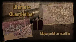 B-Zone Ultimate QuestHelper | Mapa pe M cu locatiile obiectelor