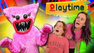 Poppy Playtime ESCAPE ROOM In Real Life! Huggy Wuggy & Kissy Missy MOD