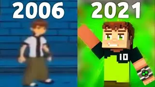 Evolution of Ben 10 Games 2006-2021