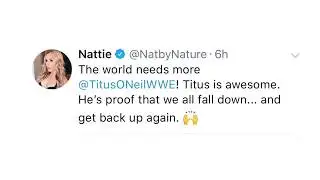 WWE Superstar Reacting To Titus O Neil Slipping Under The Ring At Greatest Royal Rumble   YouTube