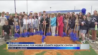 Mobile County breaks ground on new aquatic center