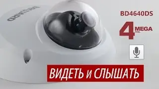 Обзор 4Мп IP-камеры BEWARD BD4640DS, внешний активный микрофон