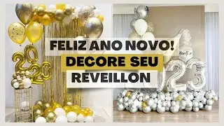 Ideias de decoração de Ano novo