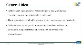 Predicting the Number of Reported Bugs in a Software Repository