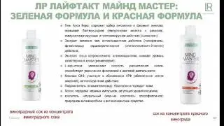 В.А. Дадали о действии на организм компонентов Майнд Мастера от LR.