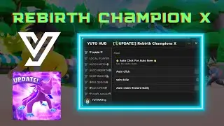 NEW Script For [🐉UPDATE!] Rebirth Champions X - Auto Farm  + Craft Amulet 💎 + More | Pastebin