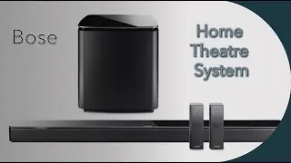 BEST Bose Home Theater Soundbar - Review| Soundbar 900, base 700, surround speakers 700