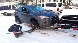 The car fell off the trailer - what to do?