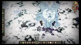 Don't Starve Together - Deerclops Vs. Varg - Day 95