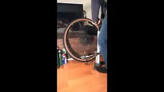 Satisfying Tubeless Conversion Bike ASMR (shot on iPhone 5S) #mtb #asmr #satisfying #tubeless