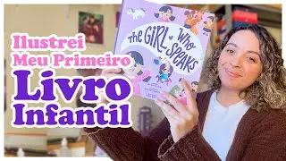 Como foi Ilustrar um Livro Infantil | Ilustração + Diagramação