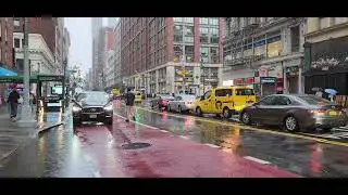 Thunder shower, New York, August 4, 2024 [8K]