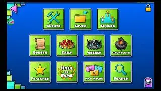 Geometry dash showcase | BUFFED the racing | Original by wassas1