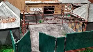 How to make a plastic model of a private house with lighting yourself