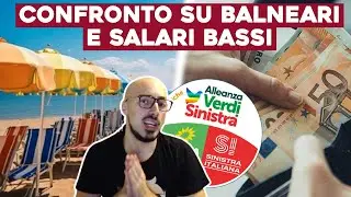 CONFRONTO IVAN GRIECO vs DEPUTATO VERDI-SINISTRA su BALNEARI e SALARI BASSI
