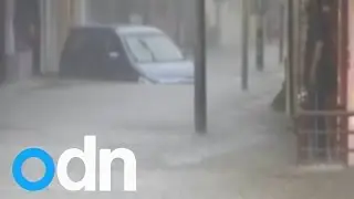 Heavy rain causes floods in Mumbai