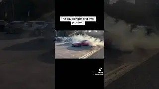 **NISSAN SILVIA S15 SENDING IT** AT THE PROM! 💨