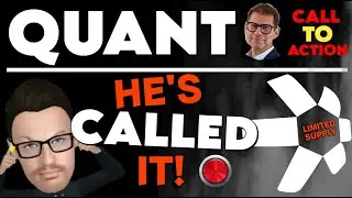 🚨 QUANT | JUST A PRESS OF THE 🔘 BEFORE 'LIFT OFF', 💥🚀  