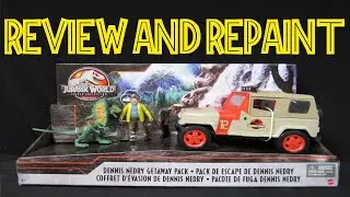 Jurassic World The legacy Collection Dennis Nedry Getaway pack Review
