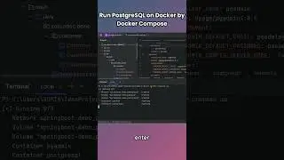 Run PostgreSQL on Docker by Docker Compose 