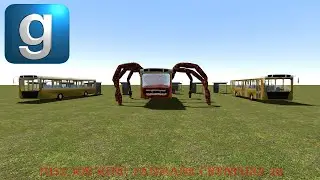 **NEW** GMod Trevor Henderson JustJoeKing FanMade Creature: Bus Eater.