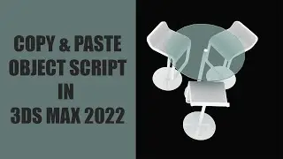 Copy and Paste Script in 3ds Max Hindi Tutorial | 
