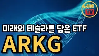 [종목소개 #27] 앞으로 테슬라처럼 오를 기업들을 모아둔 ARKG