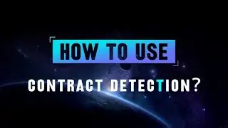 How to use Contract detection？