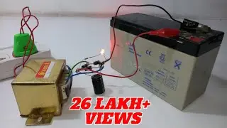 How to Make 12 Volt Battery Charger (EASY-WAY)