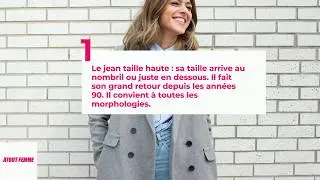 5 coupes de jeans pour femme