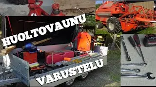 Peräkärry huoltovaununa | Puimurin hitsaus ja kytkinremontti 3.
