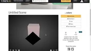 Getting Reflective Materials to Work in Clara.io