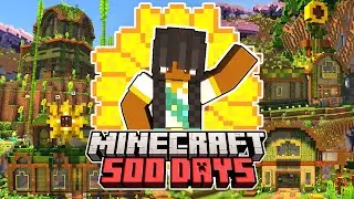 🌻500 DAYS Building a SUNFLOWER VALLEY [FULL MOVIE]🌻The Guild SMP