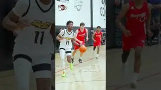 Bryce James one handed alley Oop DUNK at the stage in Anaheim!