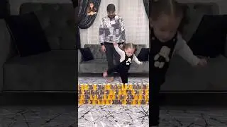 Challenge Daddy & Baby 👧👍🥰 #shorts #funny #viral #challenge