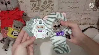 Обзор на новинку - Басики брелочки в костюме белого тигрёнка и львёнка🐯🦁