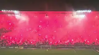 Legia -  Pogoń Szczecin 2..03.2024 Racowsko na żylecie