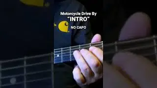 Intro No Capo “Motorcycle Drive By” Guitar Lesson Zach Bryan #guitarlesson #guitartutorial