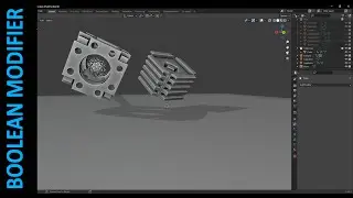 All you need to know about modifiers - Boolean Modifier(Blender 2.93)