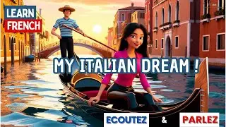 Learn French with STORIES  | Marie’s Trip to Italy 🇮🇹