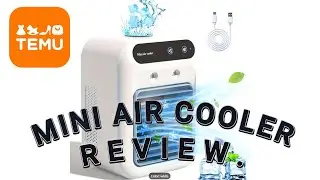 MINI AIR COOLER REVIEW.