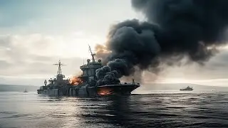 Ukraine's MiG-29 Bombed Most Dangerous Russian Missile Battleship on Black Sea - ARMA 3